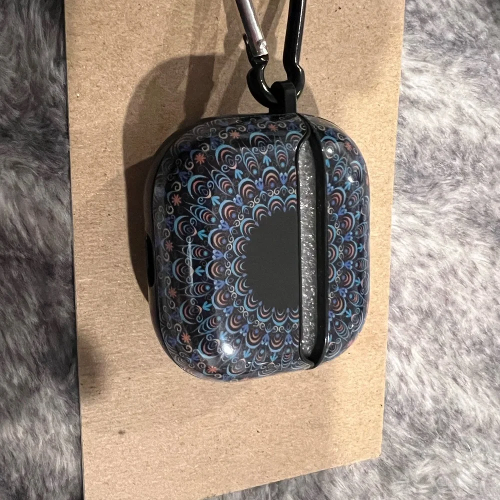Dark Blue Print Air Pods 3rd Generation Case